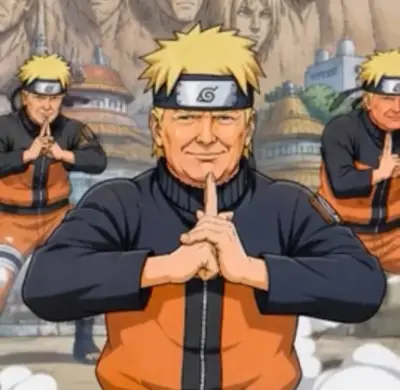Trump vira alvo de petição no Japão após vídeo como Naruto