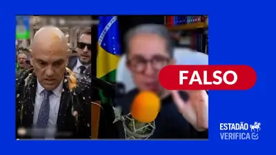 Vídeo falso com IA mostra Alexandre de Moraes coberto por ovos na Itália