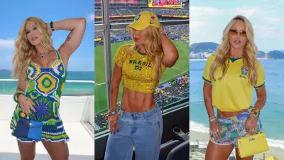 Virginia Fonseca na Copa: looks de biquíni a camisa da seleção