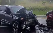 Acidente em Areia Branca: colisão frontal na BR-235 mata quatro