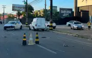 Acidente entre carros causa lentidão na Avenida Jerônimo de Albuquerque em São Luís