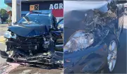 Acidente entre carros deixa motorista ferida em Presidente Prudente