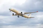 Airbus conclui primeiro voo de teste do A350-1000ULR, o avião de rota mais longa