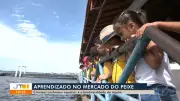 Alunos de Santarém aprendem sobre preservação ambiental em visita ao Mercado do Peixe
