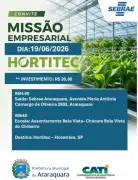 Araraquara e Sebrae levam produtores à HORTITEC 2026