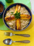 Arroz de feijão cremoso com leite de coco: receita completa