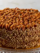 Bolo de Churros com Castanha e Doce de Leite: Festa Junina Perfeita