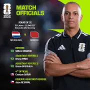 Brasileiro Wilton Sampaio apitará Holanda x Marrocos na Copa 2026