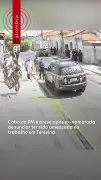 Cabo da PM preso após ameaçar ex-namorada e danificar seu trabalho