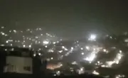 Chuva de granizo e 113 raios surpreendem Juiz de Fora em noite de temporal
