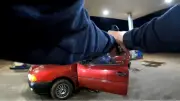 Câmera corporal flagra jovens em carro furtado em Cascavel
