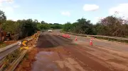 Cratera em Buriti dos Lopes: BR-343 tem liberação parcial e nova interdição
