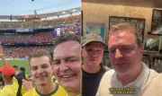 Deputado flagrado em jogo do Brasil nos EUA nega uso de verba pública
