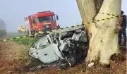 Dois morrem carbonizados em acidente na MS-379 em Dourados