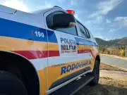 Dupla morre em acidente de moto na MG-452 em Oliveira Fortes