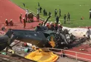 É #FAKE: vídeo de colisão de helicópteros não é do acidente no Rio