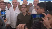 Flávio, Zema e Caiado se unem contra Lula em evento em BH