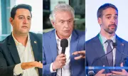 Governadores do PSD esvaziam evento de Caiado para anunciar Kassab como vice
