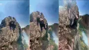 Guia morre ao cair de penhasco tentando fazer foto na Pedra do Macaco em Maricá
