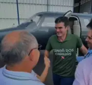 Helder Barbalho usa jatinho de empresa no Pará em viagem