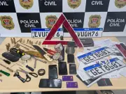 Homem preso por receptação e adulteração de veículo em Americana