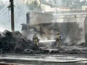 Incêndio altera trânsito na Beira-Rio em Volta Redonda