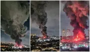 Incêndio em Guarulhos dura mais de dez horas; 38 bombeiros atuam
