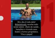 Ivete Sangalo homenageia ex-marido Daniel Cady em seu aniversário de 41 anos