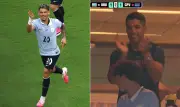 Luis Suárez assiste Uruguai na Copa com camisa do Flamengo