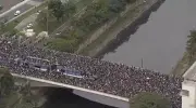 Marcha para Jesus reúne milhares em SP com estimativa de 33,8 mil pessoas