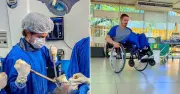 Médico perde movimento das pernas após raro cavernoma na medula espinhal