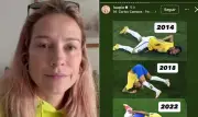 Neymar lesionado é alvo de nova provocação de Luana Piovani nas redes