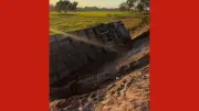 Ônibus tomba na BR-230 no Pará e deixa uma pessoa morta