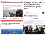Operação policial no Rio repercute na imprensa internacional