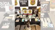 Operação prende seis suspeitos de monitorar polícia para tráfico em Assis