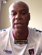Pai de Vozinha celebra sonho realizado na Copa do Mundo