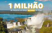 Parque Nacional do Iguaçu atinge 1 milhão de visitantes em junho