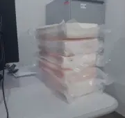 PM apreende 5 kg de cocaína e madeira ilegal em Santana, no AP