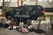 Polícia apreende quase 50 kg de drogas em Pindamonhangaba