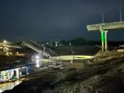 Ponte desaba no interior do Acre e deixa quatro feridos; veja vídeo