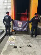 Preso suspeito de tráfico em Paracambi com drogas e arma