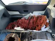 Presos por furto de 215 kg de fio de cobre em Pacaembu (SP)