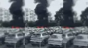 Queda de helicóptero no Recreio causa incêndio e explosões