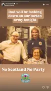 Rod Stewart, Sam Heughan e Richard Gadd torcem pela Escócia contra o Brasil