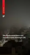 São Paulo amanhece com nevoeiro e temperatura de 15°C neste domingo