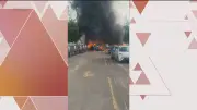 Testemunhas relatam explosões após colisão de helicópteros no Rio