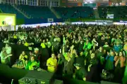Torcedores do Vale do Paraíba celebram vitória do Brasil sobre a Escócia