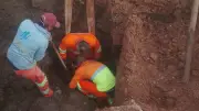 Trabalhador morre após deslizamento de terra em obra em Guareí