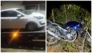 Três adolescentes detidos após roubarem moto e carro em Ipatinga