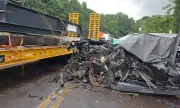 Três mortos em colisão entre caminhonete e carreta na BR-110 em Catu